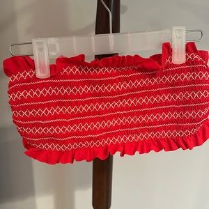 Tory Burch Costa Bandeau Bikini Top